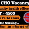 Bihar CHO Vacancy 2024 | SHSB CHO Recruitment 2024 | Bihar Health Department CHO Vacancy 2024 | Jobs
